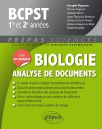 Biologie - Analyse de documents - BCPST 1re et 2e années