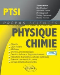 Physique-Chimie PTSI - Programme 2021