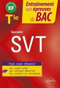 Spécialité SVT - Terminale - EF épreuves finales Bac