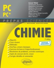 Chimie PC/PC* - Programme 2022