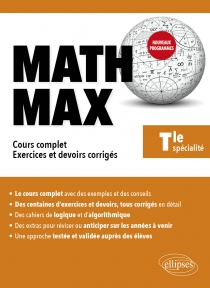 Math Max - Terminale enseignement de spécialité